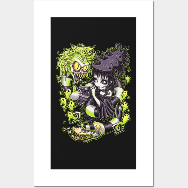 Beetlejuice Wall Art by fmidgleystrand